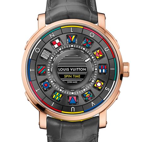 louis vuitton spin time watch price|louis vuitton spin time.